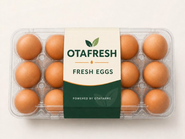 OTAFRESH Fresh Eggs package powered by OTAFARMS