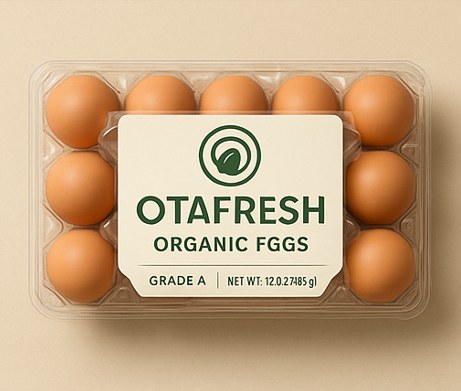 OTAFRESH packaged eggs