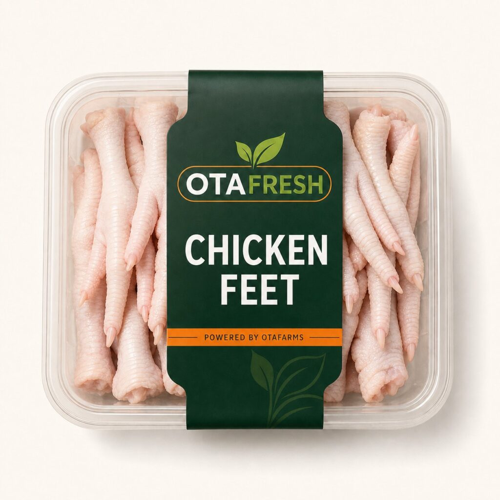 OTAFRESH Chicken Feet package powered by OTAFARMS