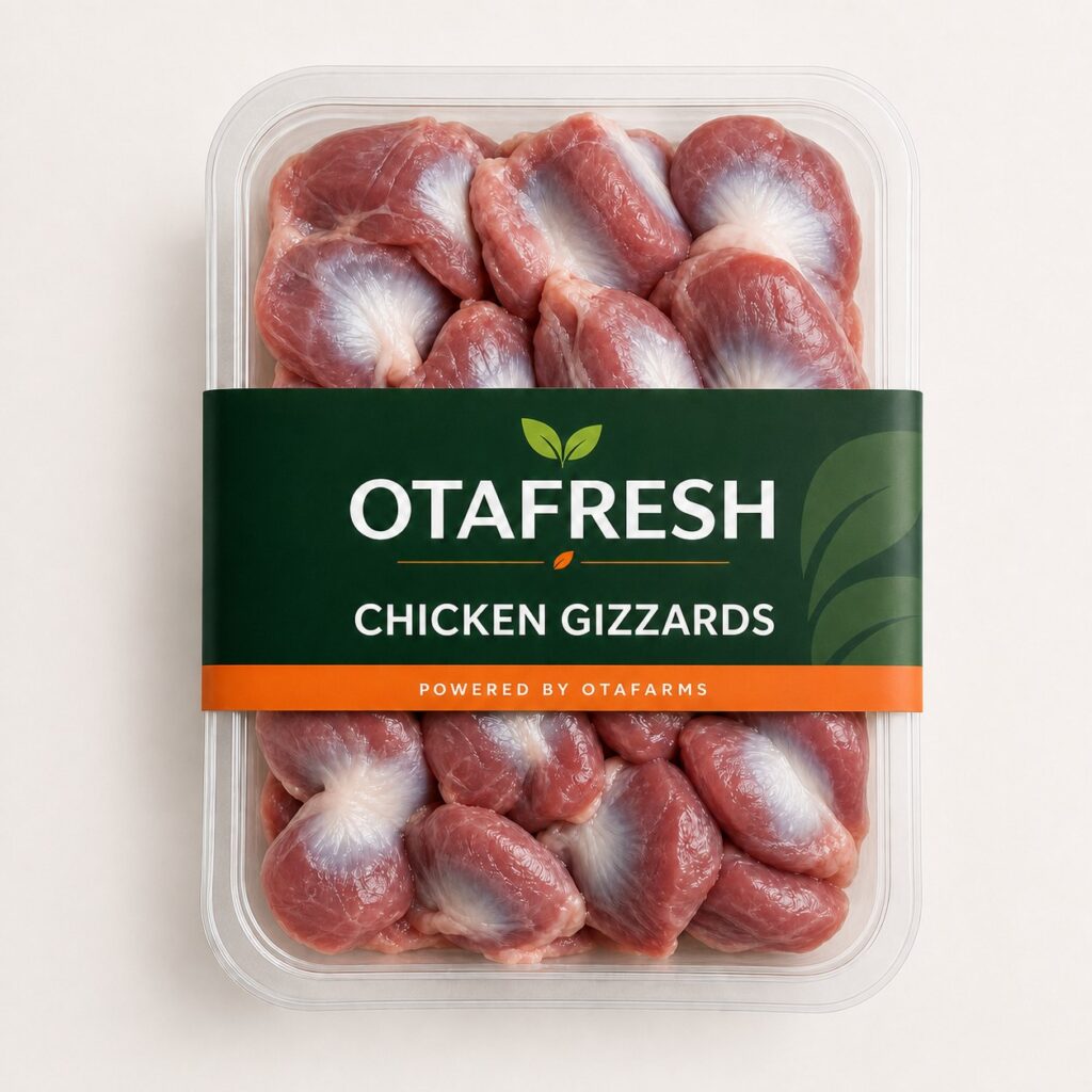 OTAFRESH Chicken Gizzards package powered by OTAFARMS